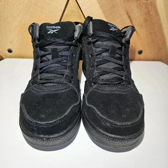 Reebok Dayod Composite Toe High Top Work‎ Shoes, Black, Men's 8M Women's 10M - Picture 2 of 6